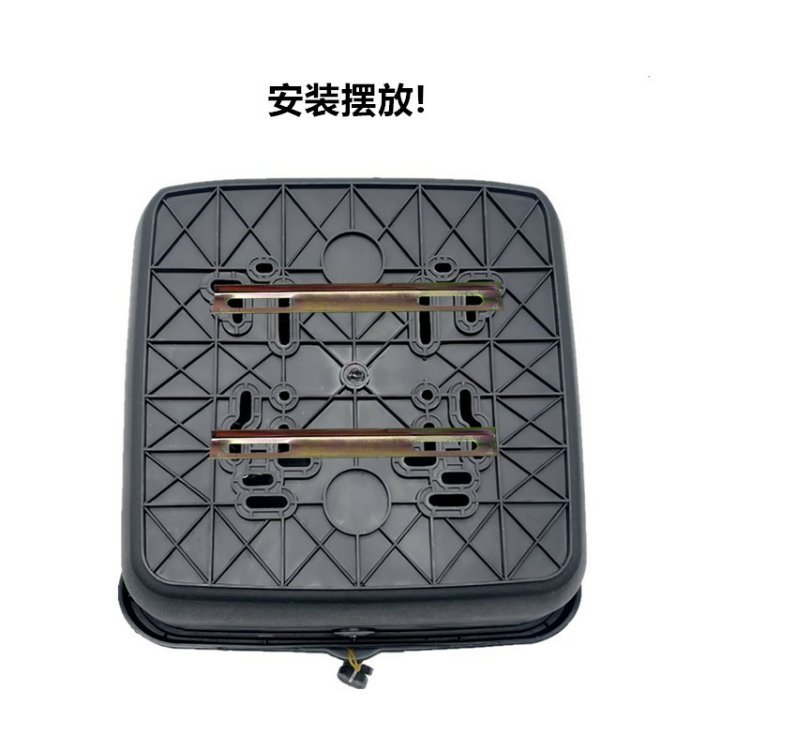 Motorcycle takeaway strip rear shelf motorcycle tail box bottom plate fixed strip electric car tail box fixed strip