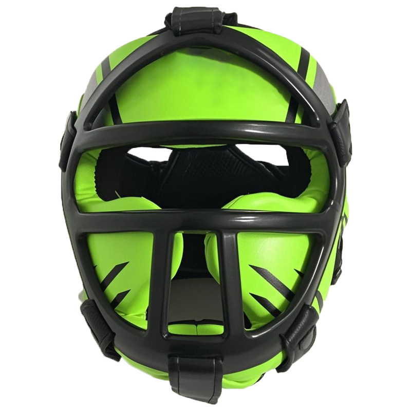 Fully Enclosed Boxing Helmet for Children and Adults, Face Protection for Fighting and Sanda, Full Protective Mask, Monkey Face Headgear, Taekwondo