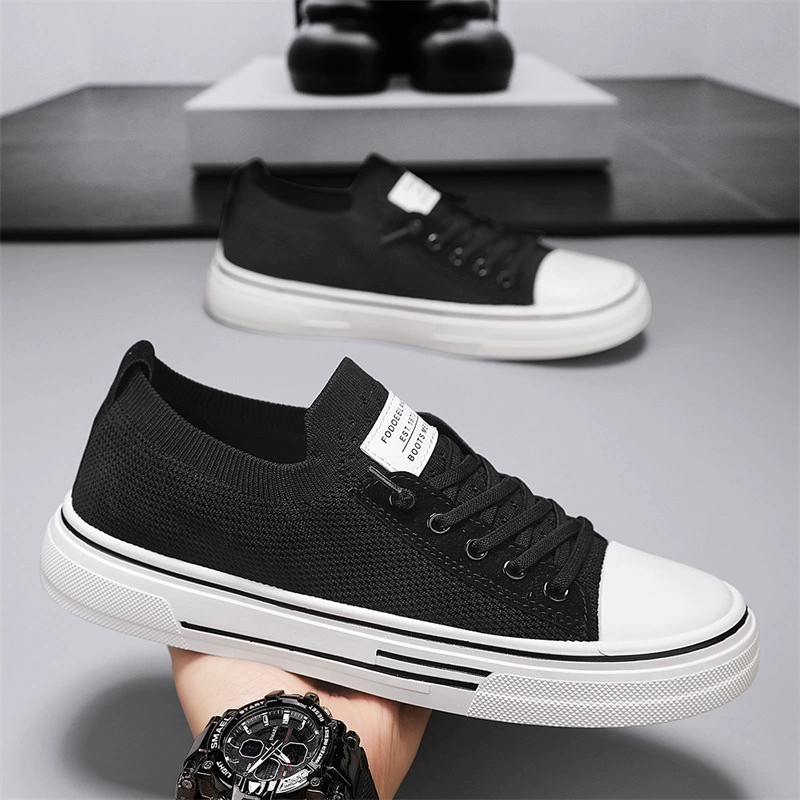 Весной и летом новая мужская обувь ленивая дышащая