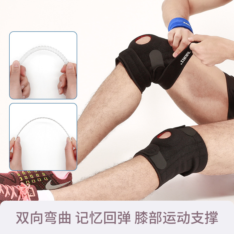 Deportes antideslizante rótula al aire libre montañismo ciclismo fitness baloncesto rótula leggings deportes equipo de protección fábrica al por mayor