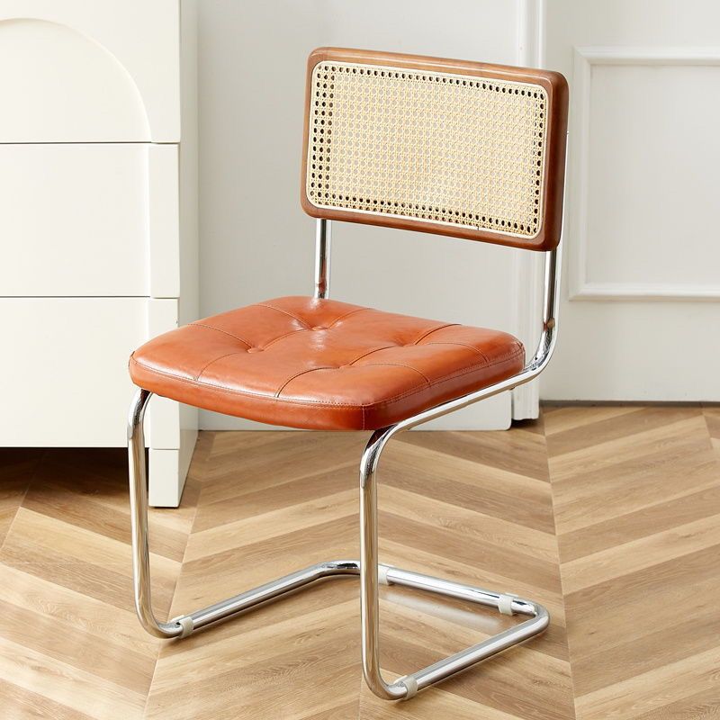 Silla de arco de ratana nórdica inswind silla de comedor casera sillón silla de computadora red silla antigua silla Vasily