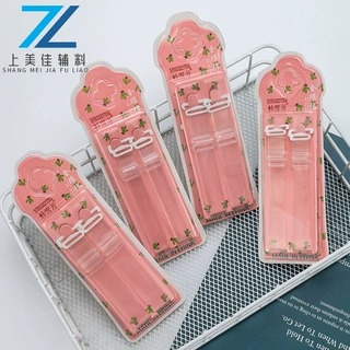 TPU加厚透明肩带百搭隐形带替换可拆卸硅胶带无肩带内衣带防滑带