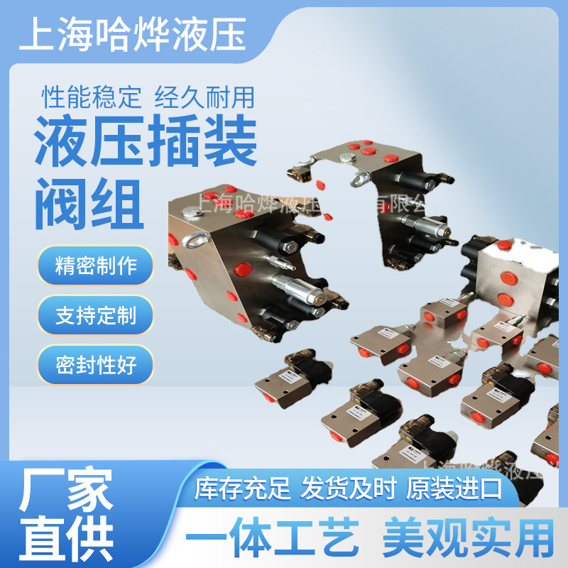 供应各种液压插装阀组 上海哈烨液压