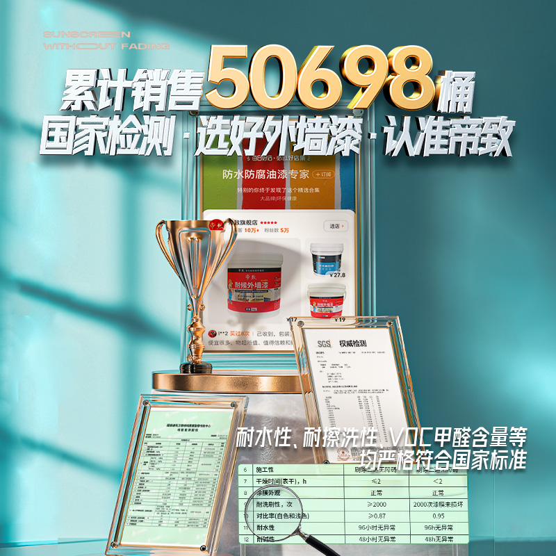 Pintura de pared de ladrillo rojo pintura de pared exterior impermeable pintura de pared de ladrillo solar auto-brillado balcón pintura especial de látex para pared de cemento al aire libre