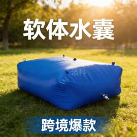 大容量软体水囊跨境爆款大容量储水袋加厚帆布便携式可折叠可移动