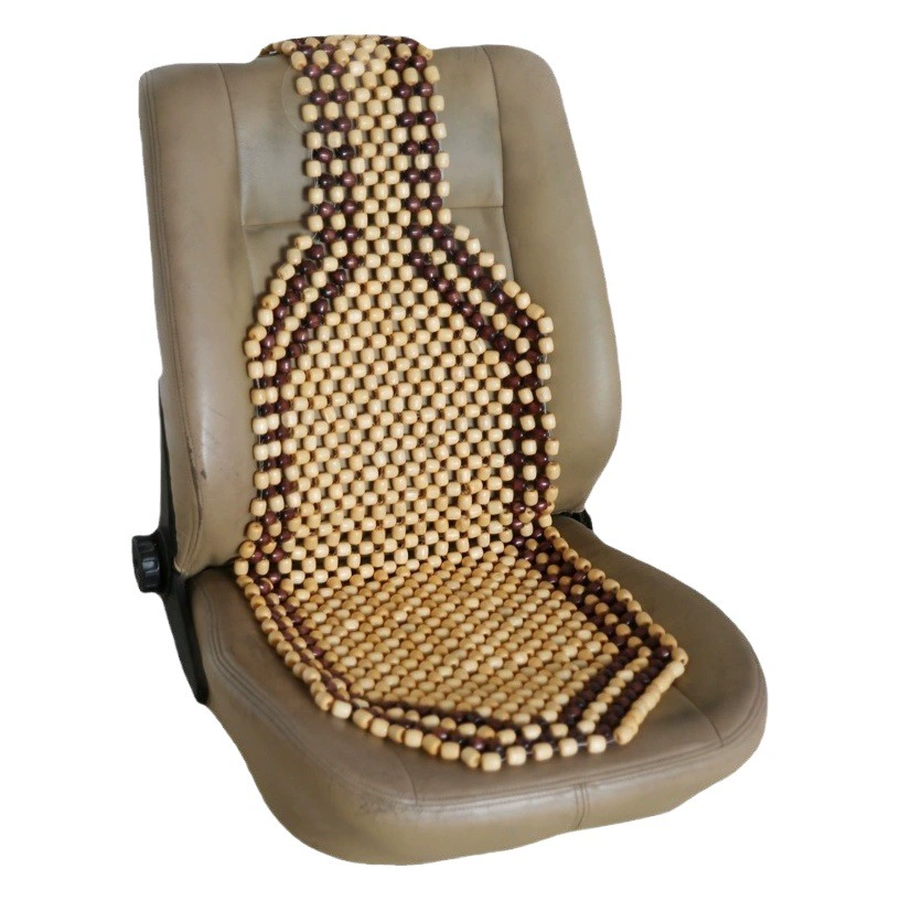 Летняя спотовая деревянная бисерная подушка сломана автомобильная подушка сиденья крышка сиденья бисер прохладная подушка Wooden bead cushion