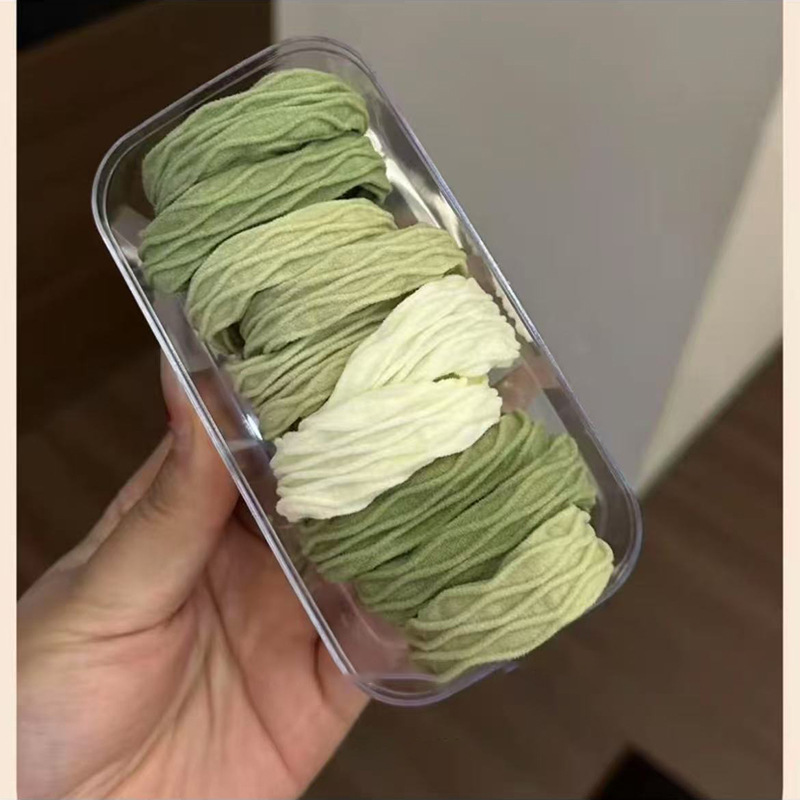 高级感大肠发圈发绳高马尾不伤发橡皮筋高弹力头绳女发饰儿童头饰|undefined