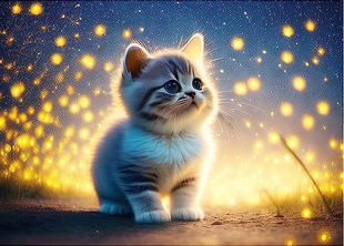 Animal cat Diamond painting Amazon cross-border small mosaic sticking diamond cross stitch wholesale pictures can be used