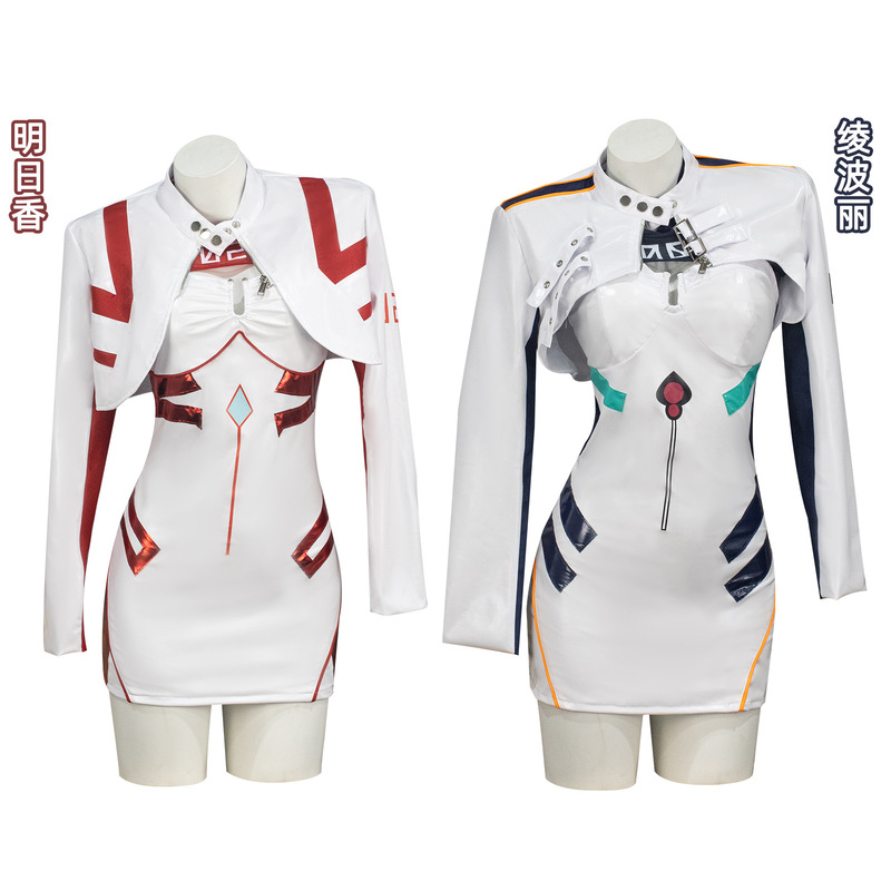 New Evangelion Akika Ayurika COS Bike Clothing Fans Leather cosplay Secondary Animation suit