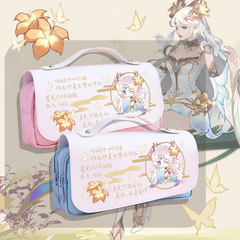 王者榮耀周邊筆袋貂蟬金色仲夏夜學生文具盒鉛筆袋收納小學初中