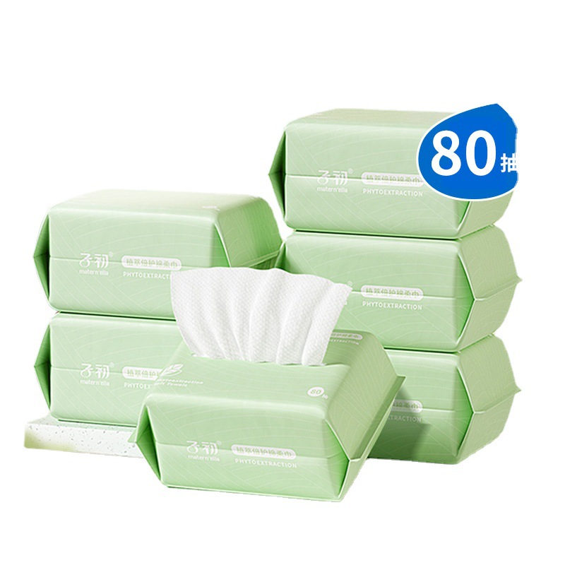 Zichu algodón toalla suave bebé húmedo y seco de doble uso bebé recién nacido mano boca pedo especial extra grueso tejido húmedo al por mayor