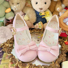 平底中低跟lo鞋女香香甜美可爱圆头doll感软妹百搭lolita玛丽珍鞋