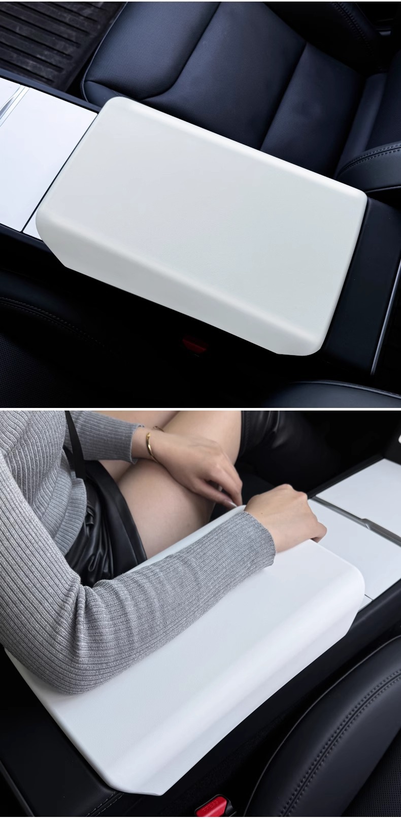 Suitable for Tesla Model 3/Y Armrest Box Protective Cover Tpe Modification Accessories Ya Huanxin Y Armrest Box Cover