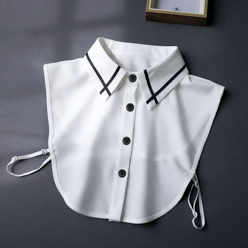 Dickey Collar for Women Girls shirt collar and white shirt collar detachable collar collar sweater fleece decoration