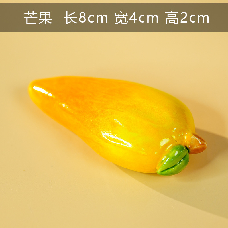 手作りの文化的で創造的な景徳鎮セラミックフルーツ装飾品デスクトップかわいい装飾品屋台小物卸売カスタマイズ|undefined