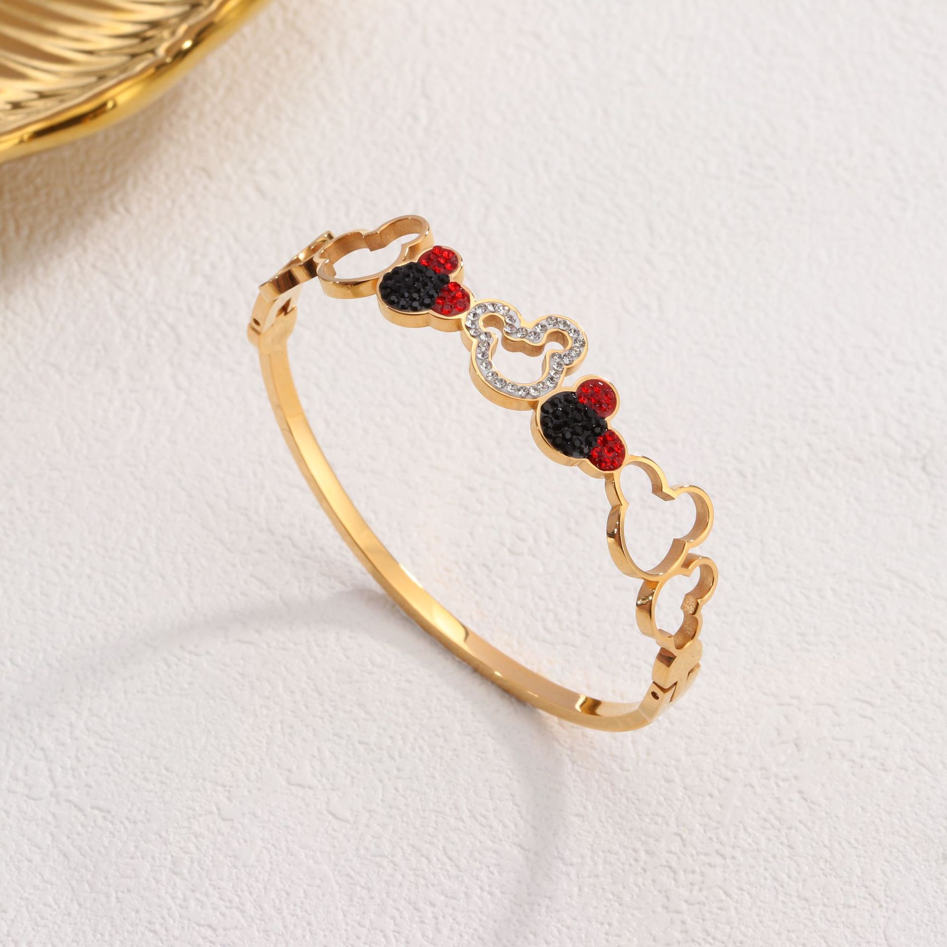 109m 홀수 중공 팔찌 골드