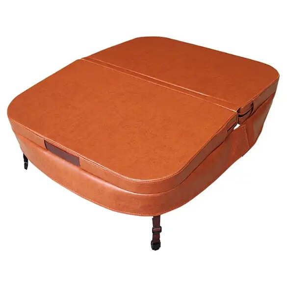 Outdoor massage bath cover spa cover stack support outdoor safety massage hot tub pvc swimming pool Outdoor