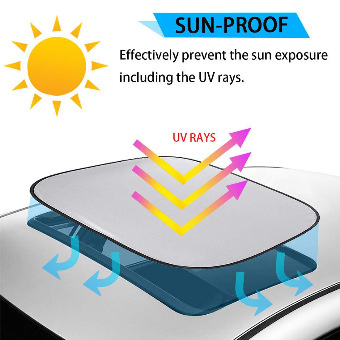 Mini Car Sun Visor Windshield Foldable Sunshade Amazon Panoramic Sunroof Mini Sunshade Curtain