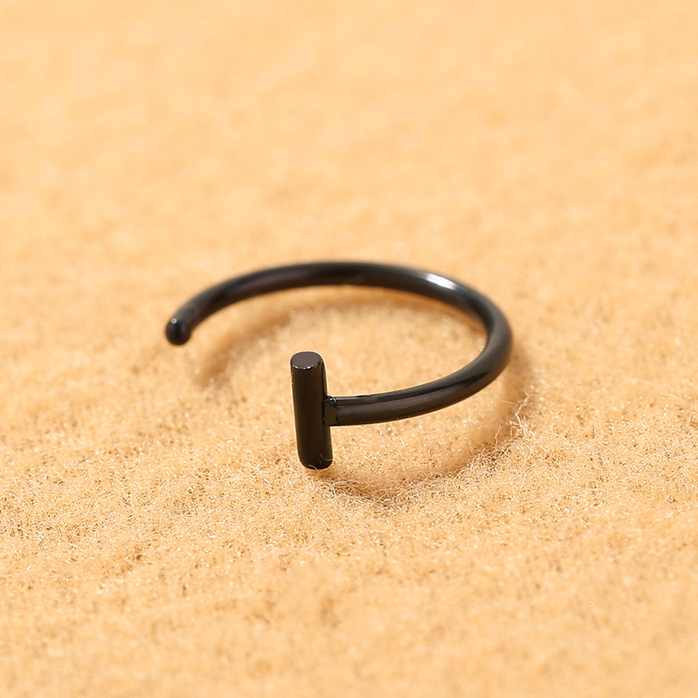 personality exaggerated nose nail with ball piercing stainless steel lip ring lip nail piercing acce