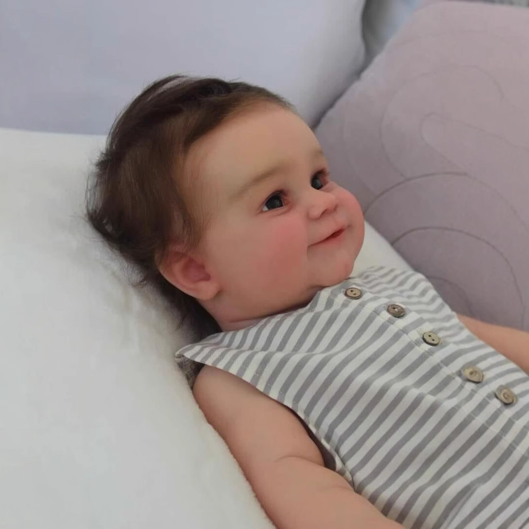 60/50cm simulación niña muñeca niño lindo bebé transfronterizo e-commerce suministro Maddie
