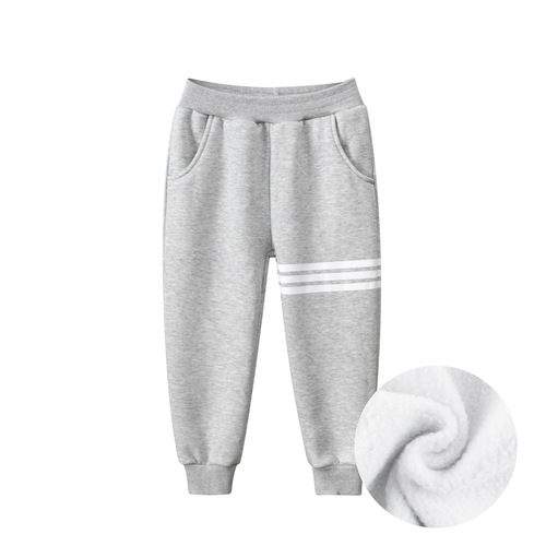 27kids brand children's clothing spring new children's pants small and medium-sized children's fleece sweatpants men's sweatpants one piece drop shipping