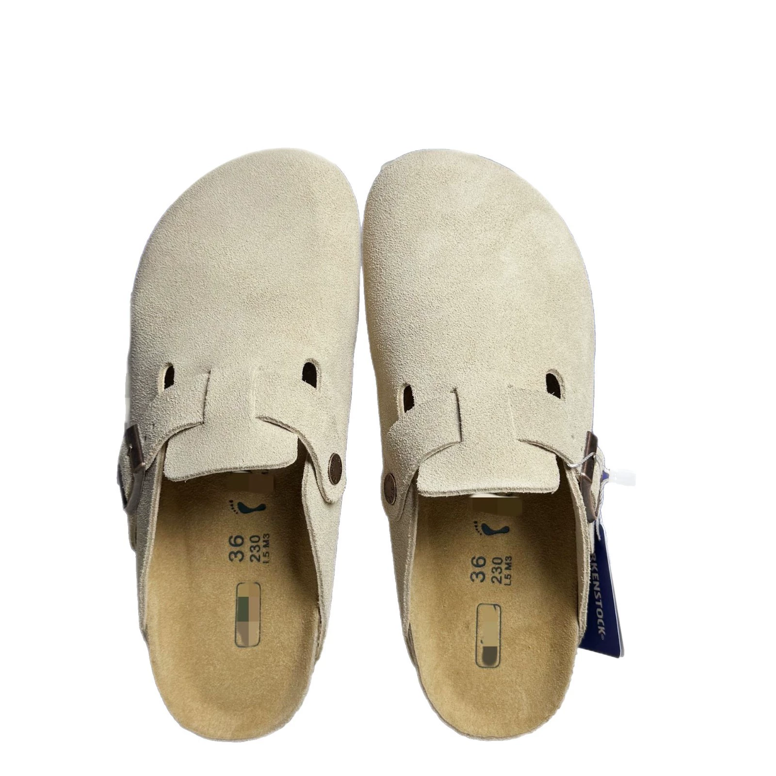 БК тапочки женские Баотоу рыбалка Birkenstock обувь Birkenstock полуподкладки из натуральной кожи пробка японская толстая подошва полуподкладки для мужчин и женщин