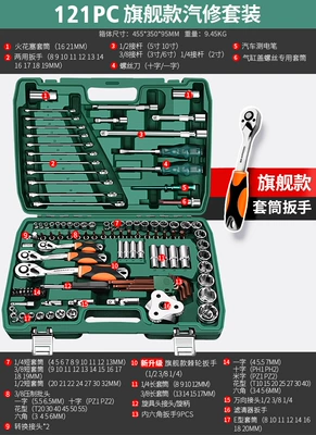 Sheet Metal Spray Repair – Forest Auto Repair Tool Set - flagship-model-72-tooth-curved-handle-auto-repair-121-piece-set