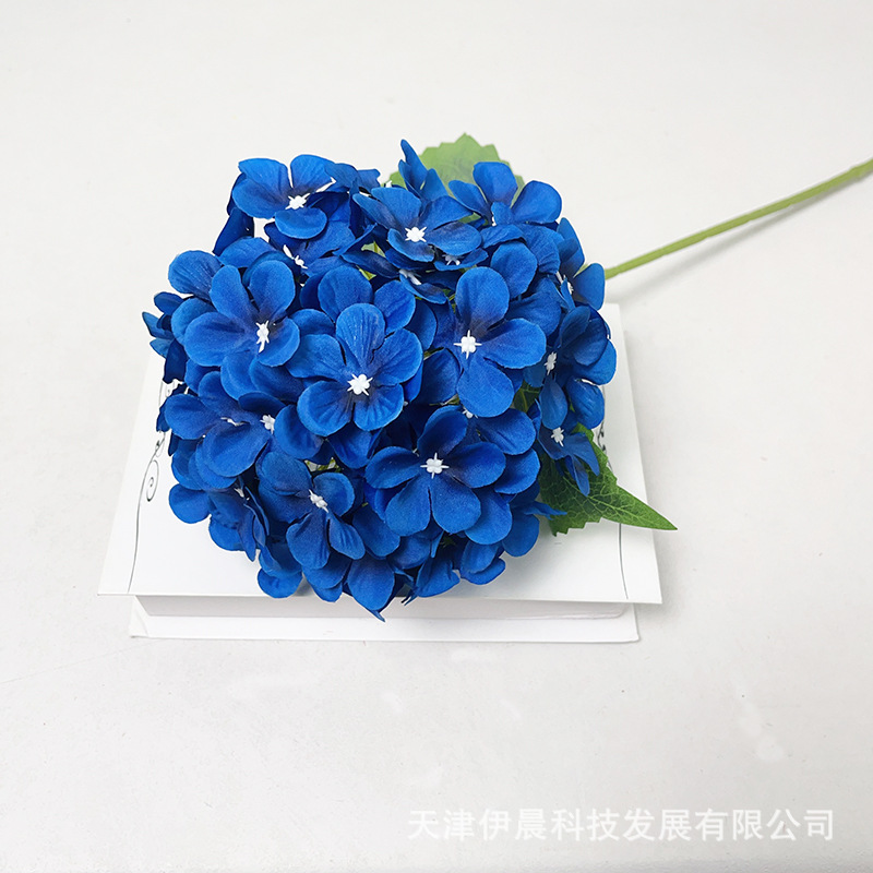 싱글 72피스 수국-다크블루