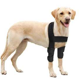 跨境宠物用品狗护膝护腿套宠物治疗护具狗狗手术受伤保护套腿支架