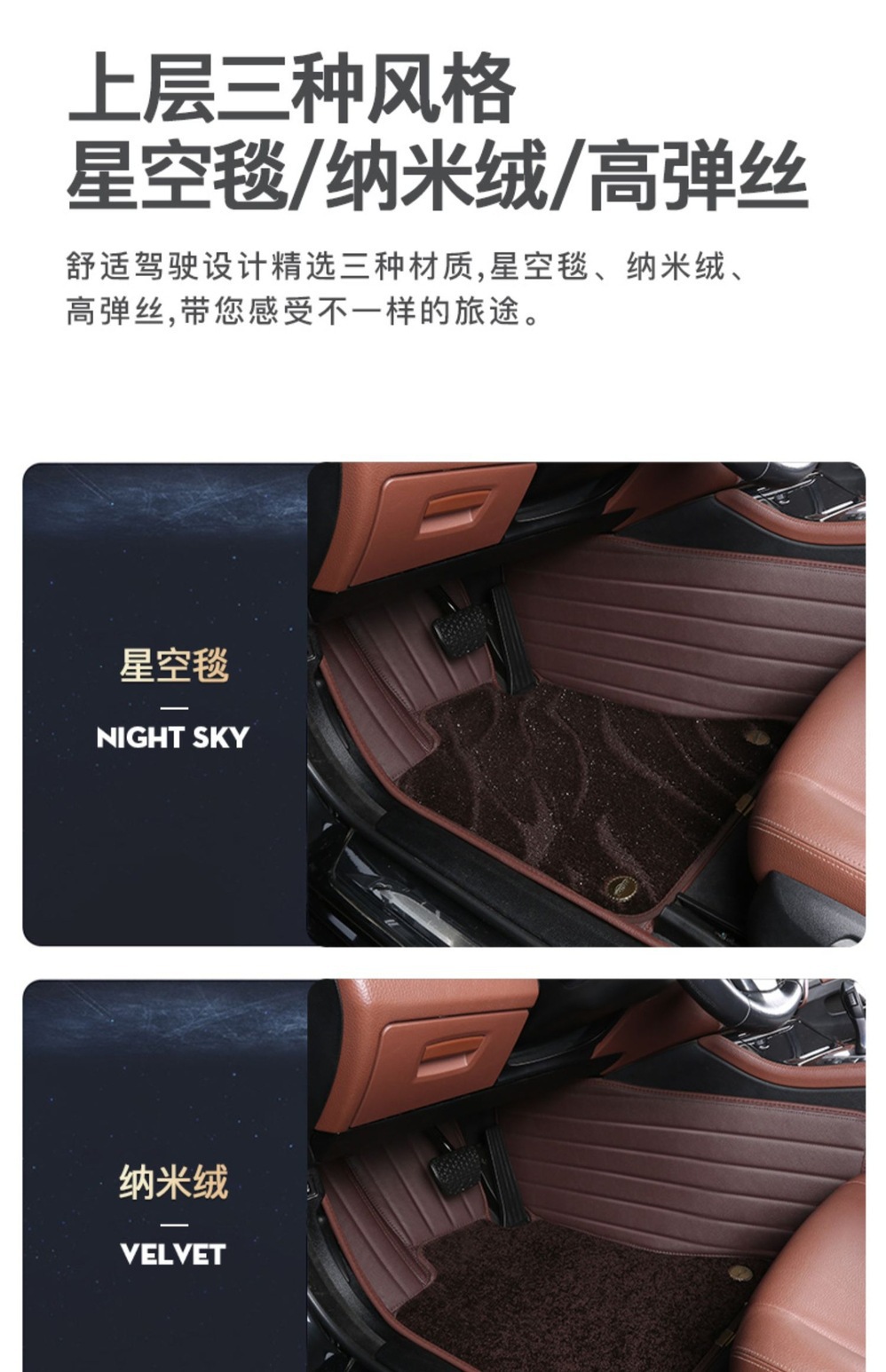 Suitable for Volkswagen Car Floor Mats, Genuine Leather All-Inclusive Magotan Tiguan L Passat Tanyue Touron X Sagitar Tigue Car Mats