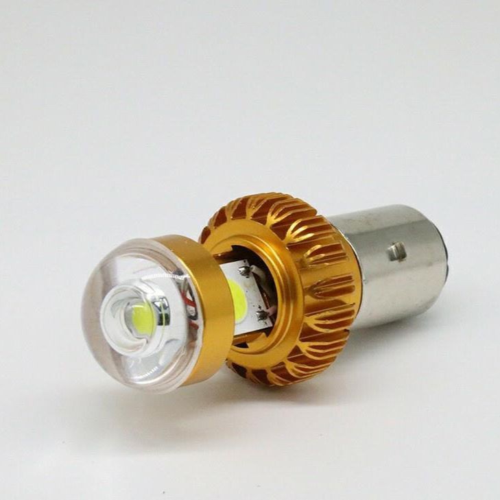 Cross-border exclusive supply of LED motorcycle headlights, electric vehicle headlights, high-brightness P15DH412-80V front light bulbs