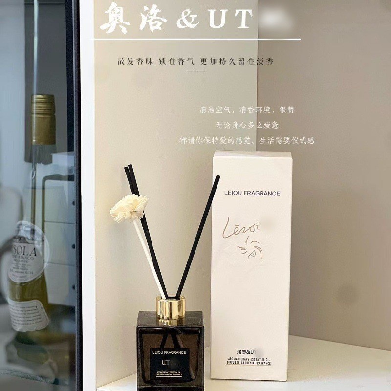 Genuino Luo 'ao UT gardenia flor aromática doméstica interior perfumes vegetales naturales duraderos perfumes de aceite esencial sin fuego al por mayor