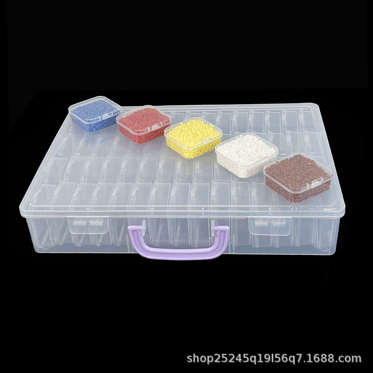 60 grid 5.5 box purple handle