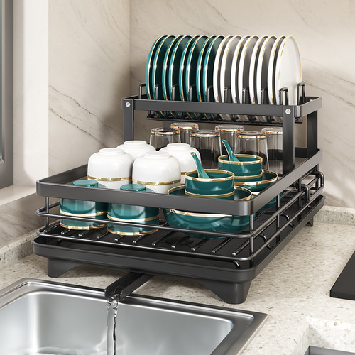 Household kitchen dish storage rack storage drain basket bowl drain rack bowl rack chopsticks drain bowl storage box