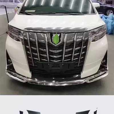 Big Surrounded: Front and Rear Bumper Mona Lisa - 30-series-alpha-front-lip-without-paint