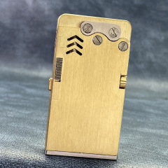 Handmade brass 5th generation dragon tongue kerosene lighter armor creative mechanical automatic ejection thousand sparks windproof wholesale