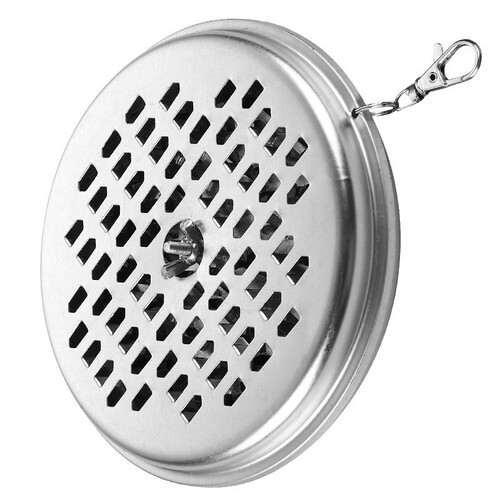Household anti-scalding covered mosquito coil tray, outdoor portable hanging mosquito coil tray, summer mosquito repellent insulated mosquito coil box