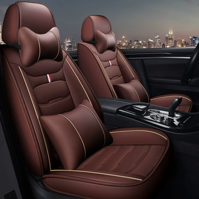 Seat cushion, seat cover, Foreign trade delivery five-seat car seat