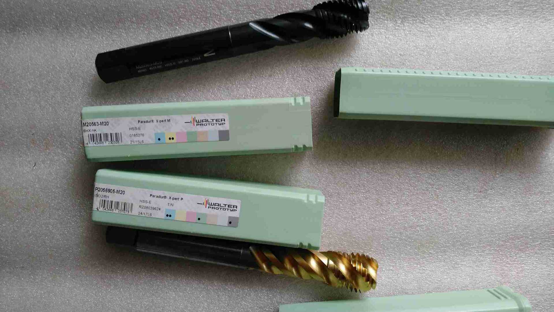 德国瓦尔特不锈钢用螺旋丝锥M20563M20