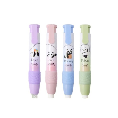 Blueprint press eraser press eraser new primary school student cute eraser automatic pen correction eraser