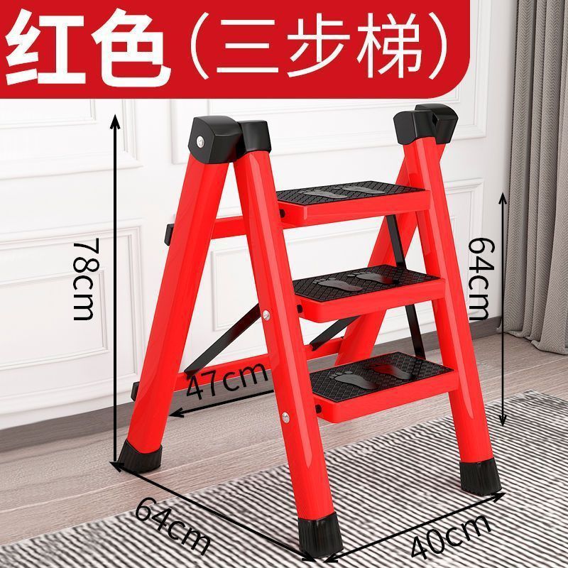 escalera doméstica escalera plegable de acero al carbono espesa escalera móvil escalera retráctil escalera multifuncional escalera interior