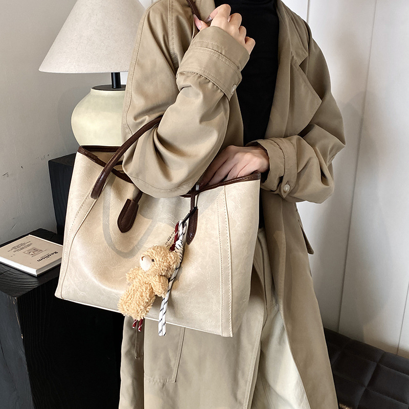 Bolso de alta calidad de gran capacidad para mujeres 2024 nuevo otoño y invierno versátil bolso de viaje de mujer bolso de hombro