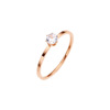 Brand fashionable glossy ring stainless steel, does not fade