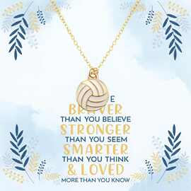 亚马逊跨境新款排球项链港风时尚通勤锁骨链甜美友谊纪念礼物女士