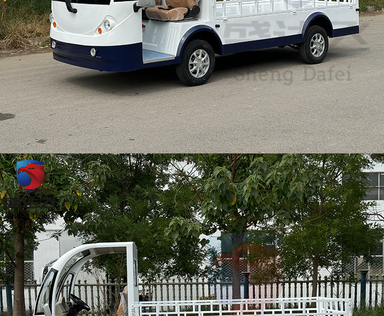 Electric Pickup Trucks Within the Factory Can Be Unloaded from Trucks and Support Customized Modifications to Factory Workshop Operating Pickup Trucks