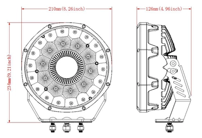 spotlights front bumper lights – İşçi projektorları