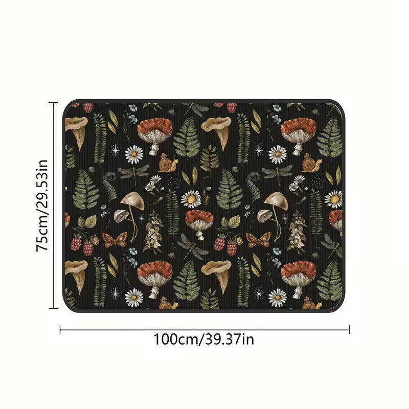 Crystal velvet car trunk mat, wear-resistant, cross-border Amazon dust-proof mat, water-absorbent, dirt-resistant, easy to maintain, wholesale