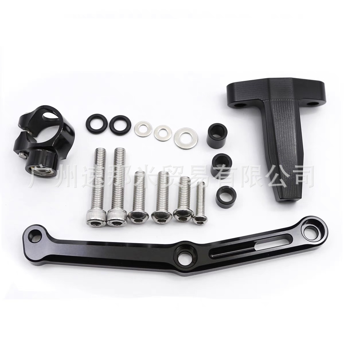 Suitable for Benelli 752S 2019-2023 modified titanium handlebar damper anti-shake stabilizer bracket