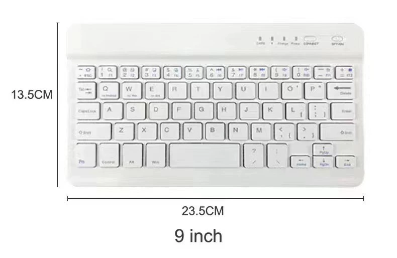 Surface Keyboard Colorful Backlit Bluetooth Keyboard for Apple iPad