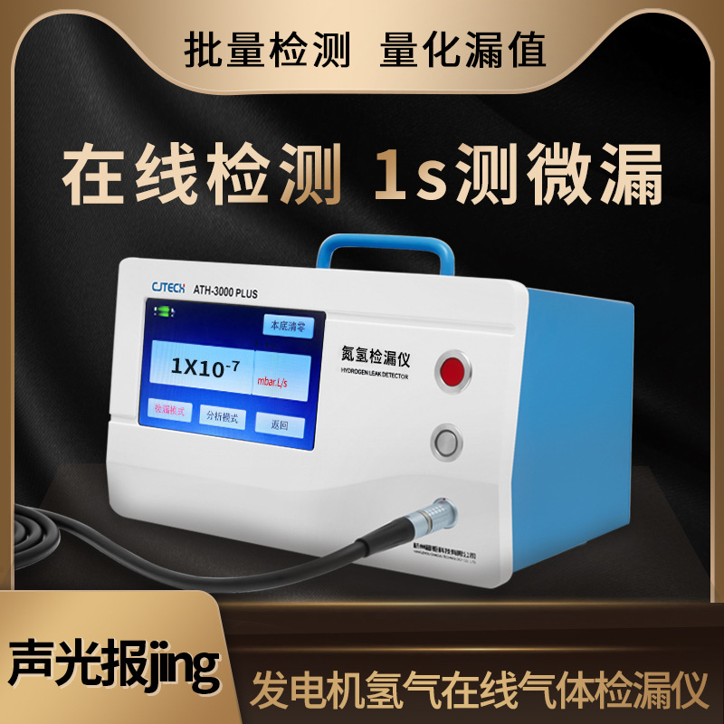 发电机氢气在线气体检漏仪 在线检测 1s测微漏 批量检测 量化漏值